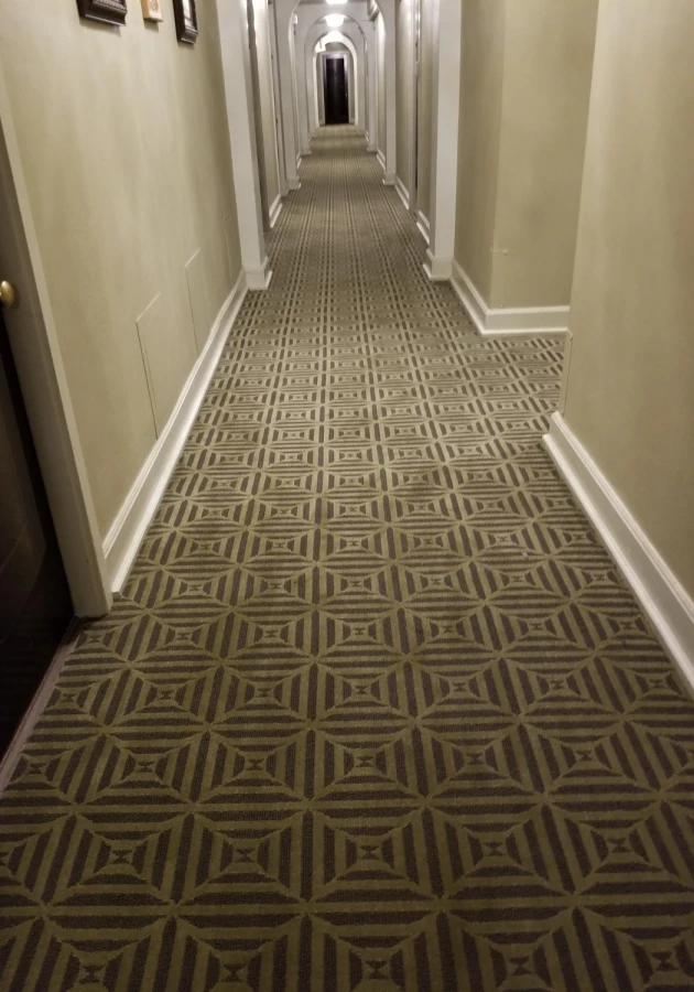 Commercial Installation  Commercial Hallway Carpet